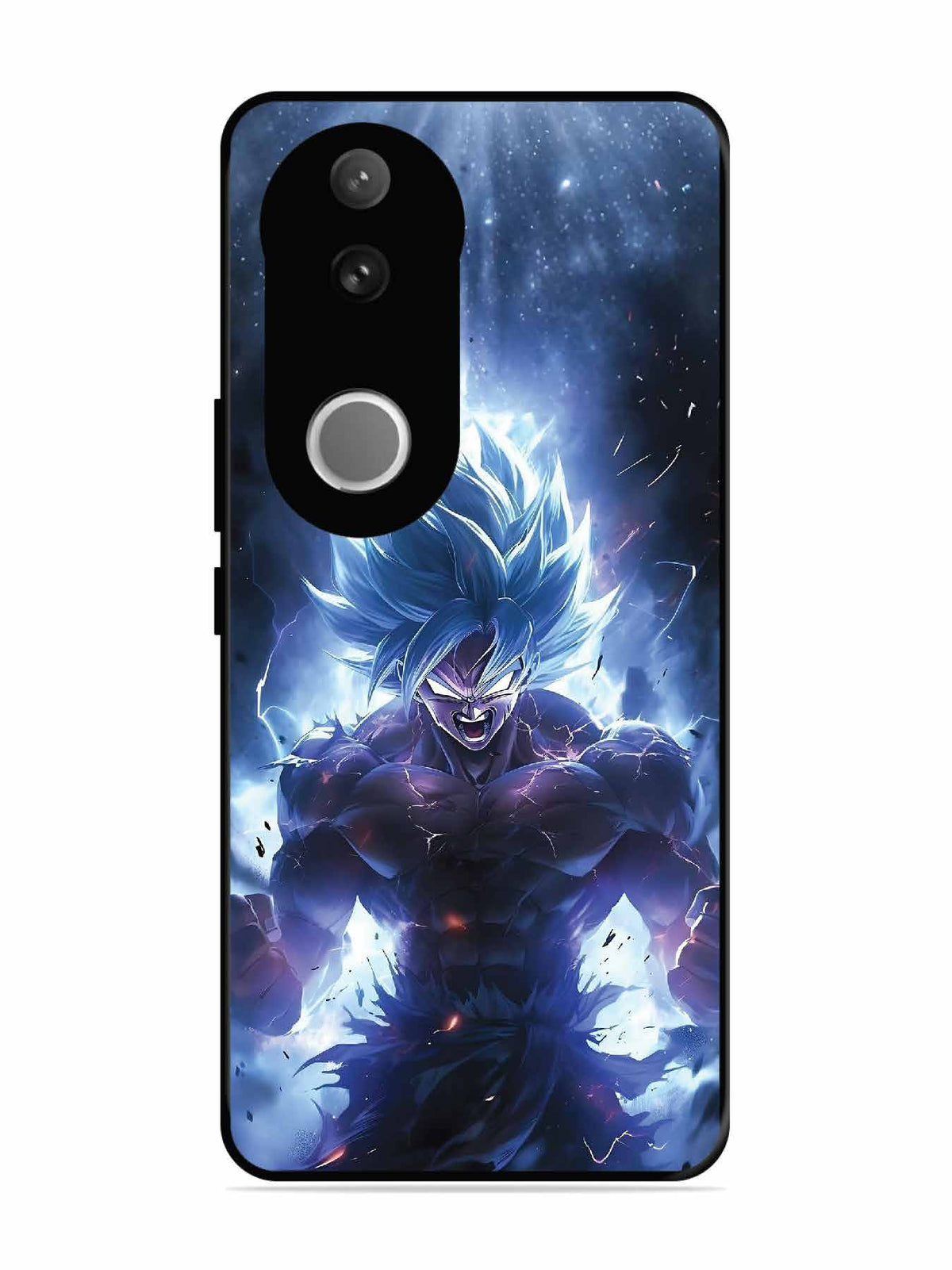 Vivo V50e Super Saiyan Blue and Angry