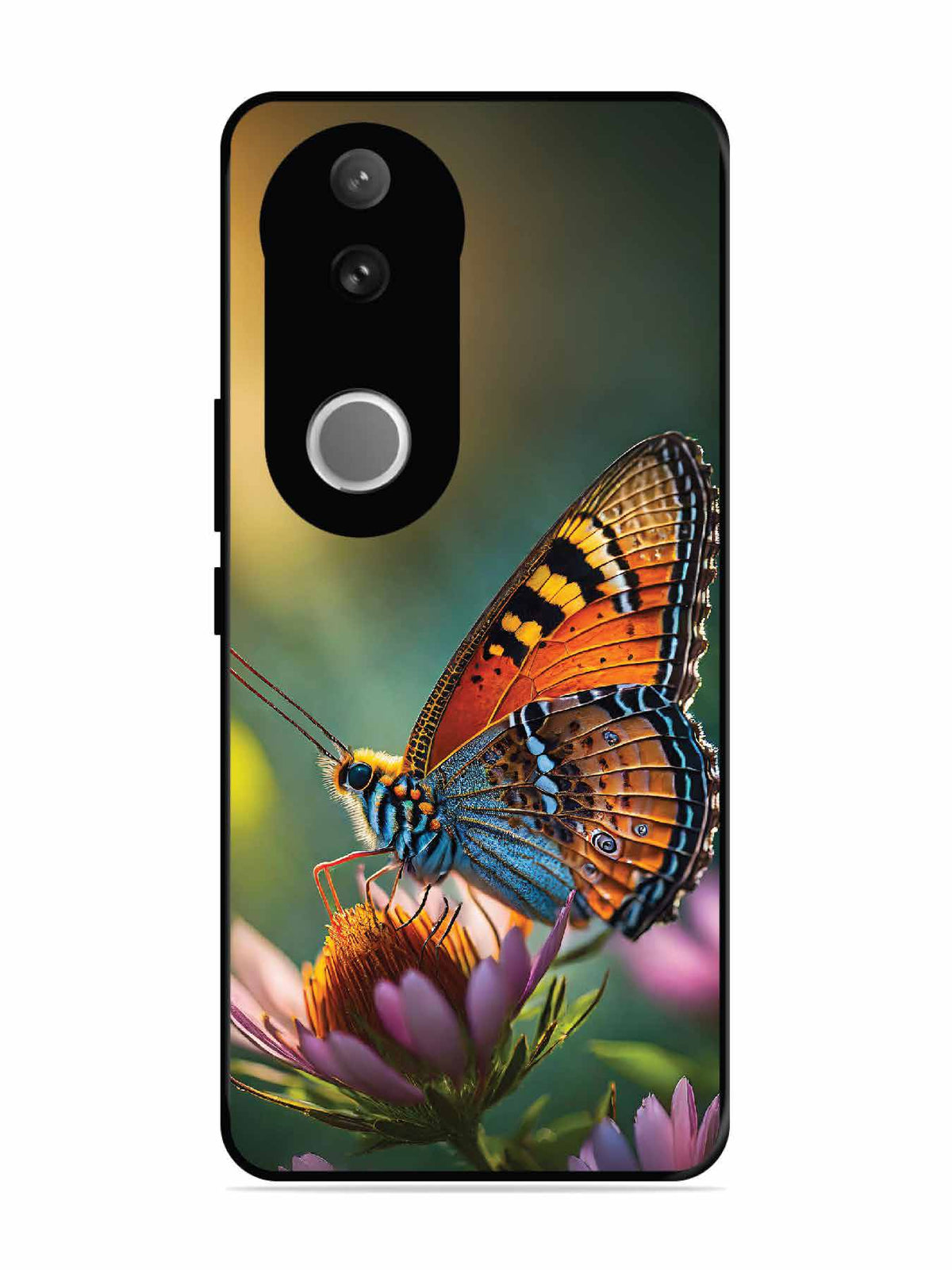 Vivo V50e Golden Hour Monarch Butterfly