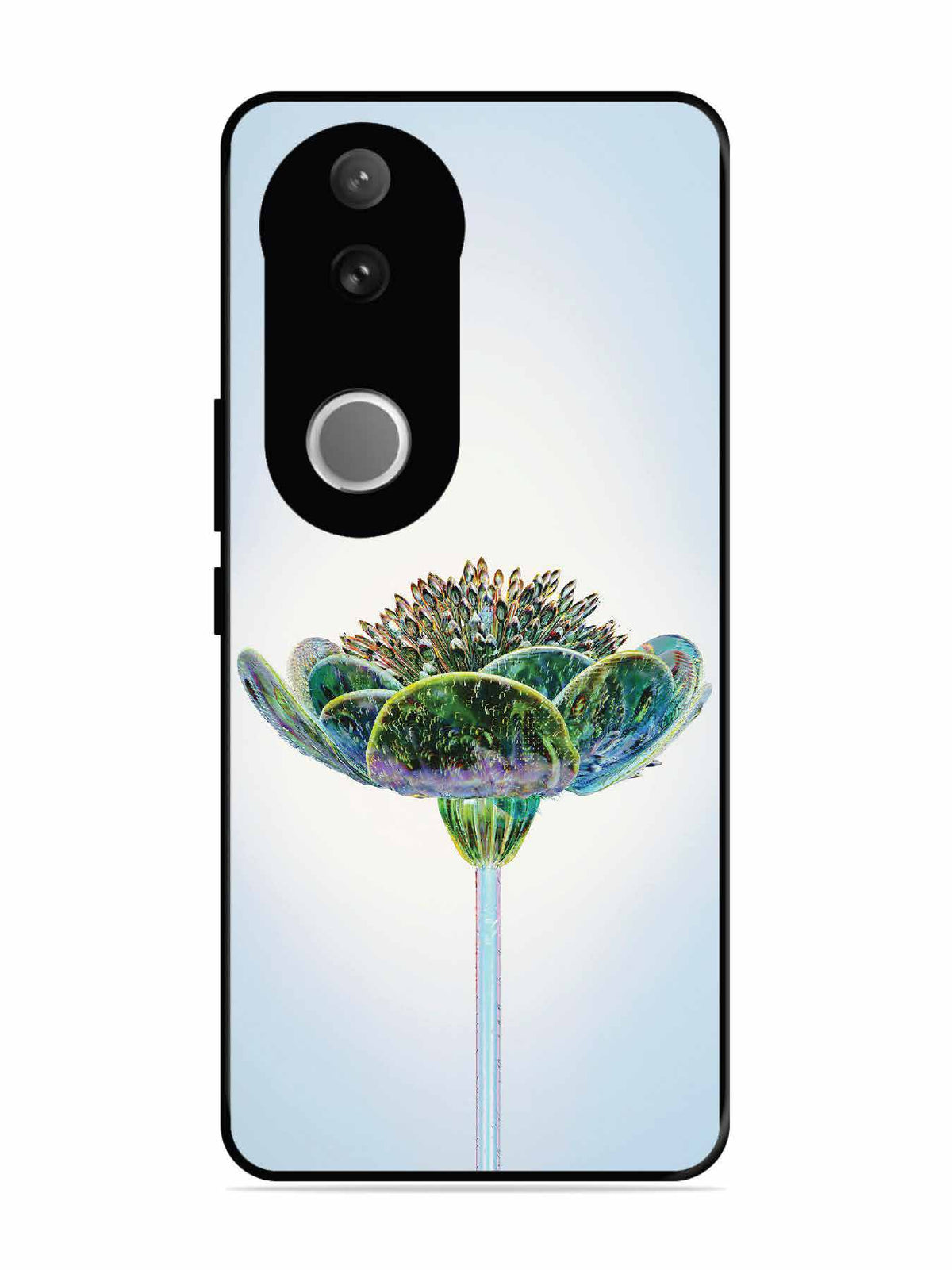 Vivo V50e Liquid Glass Chromatic Flower