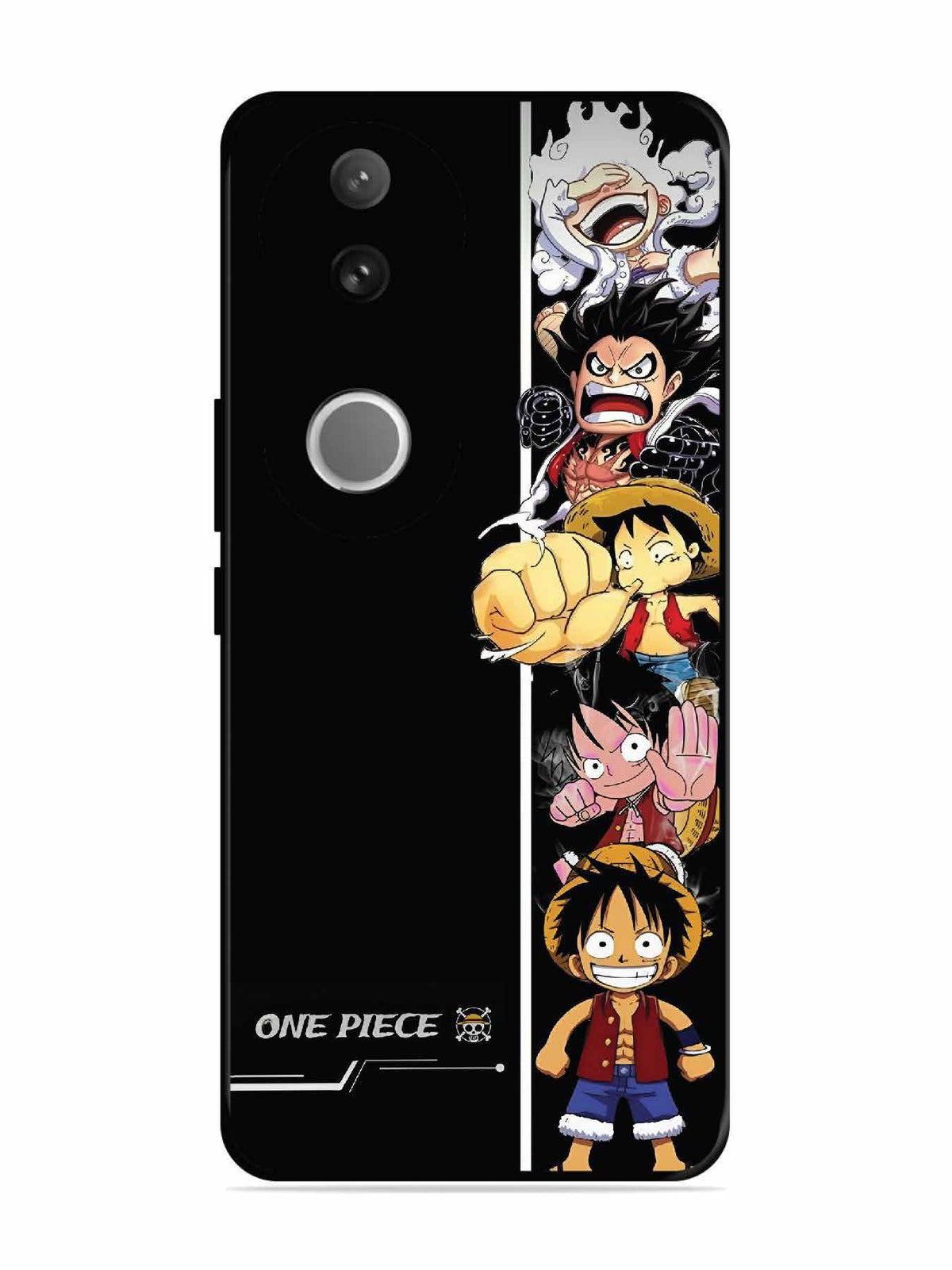 Vivo V50e Luffy Evolution Gear 5 Anime Art