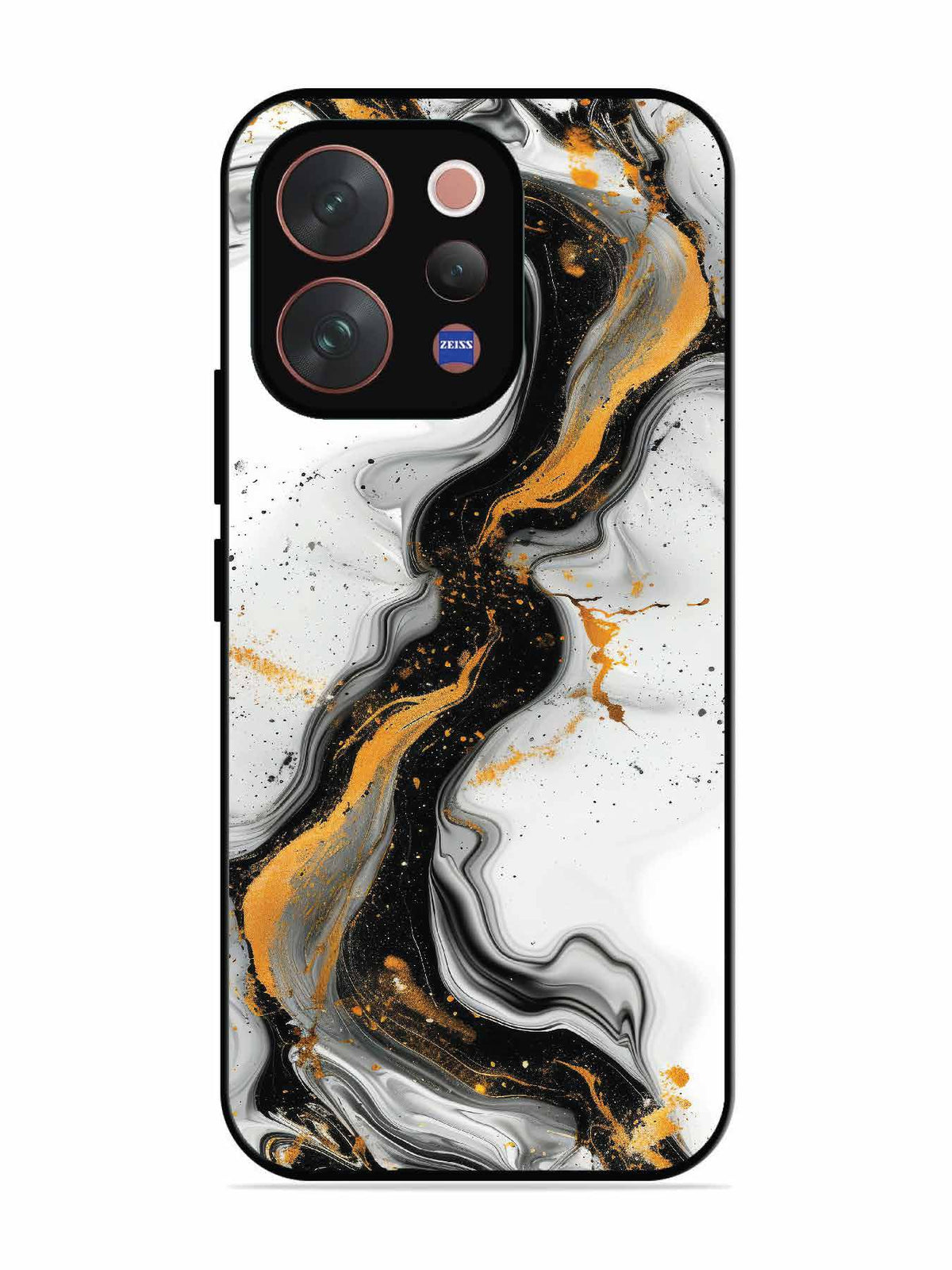 Vivo V70 5G Black And Golden Marble Essence