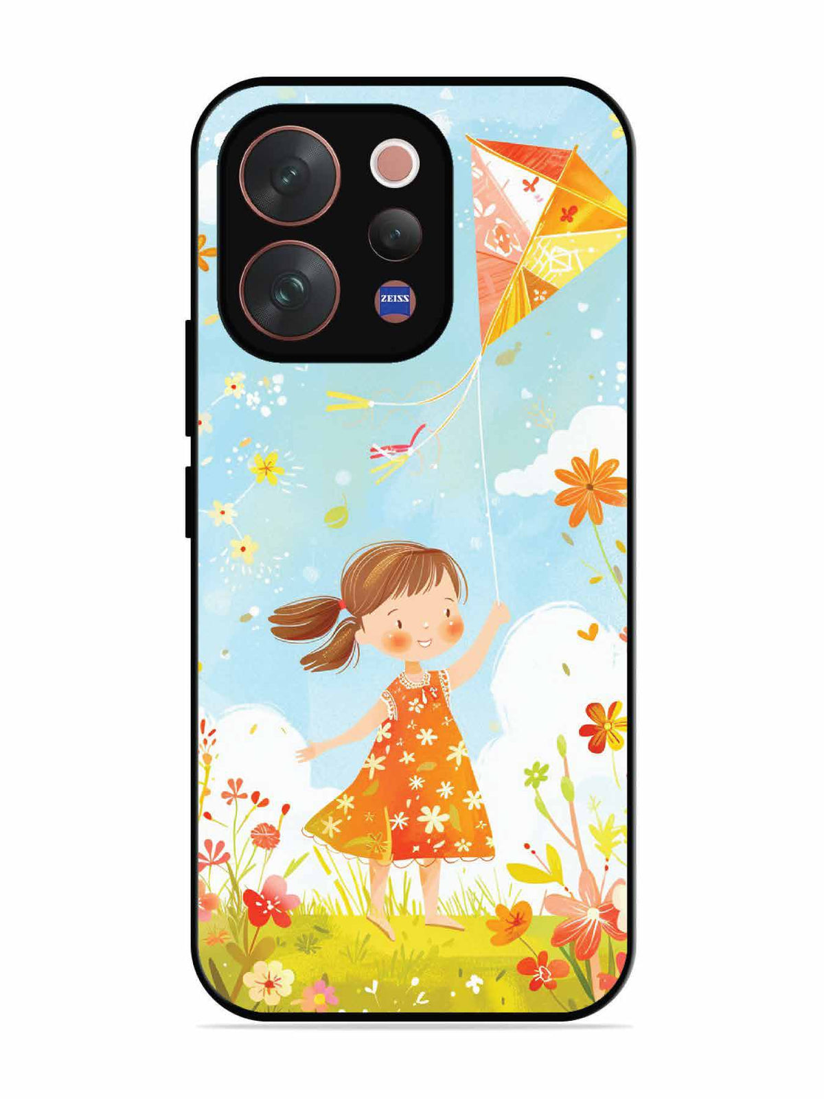 Vivo V70 5G Little Girl Kite Flying