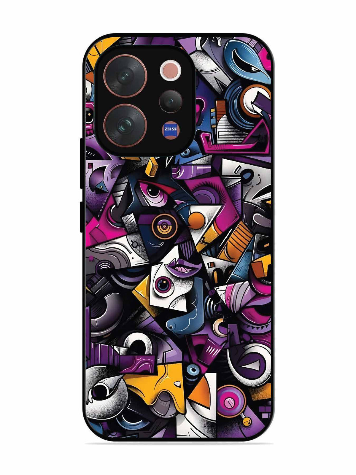 Vivo V70 5G Abstract Geometric Graffiti Chaos