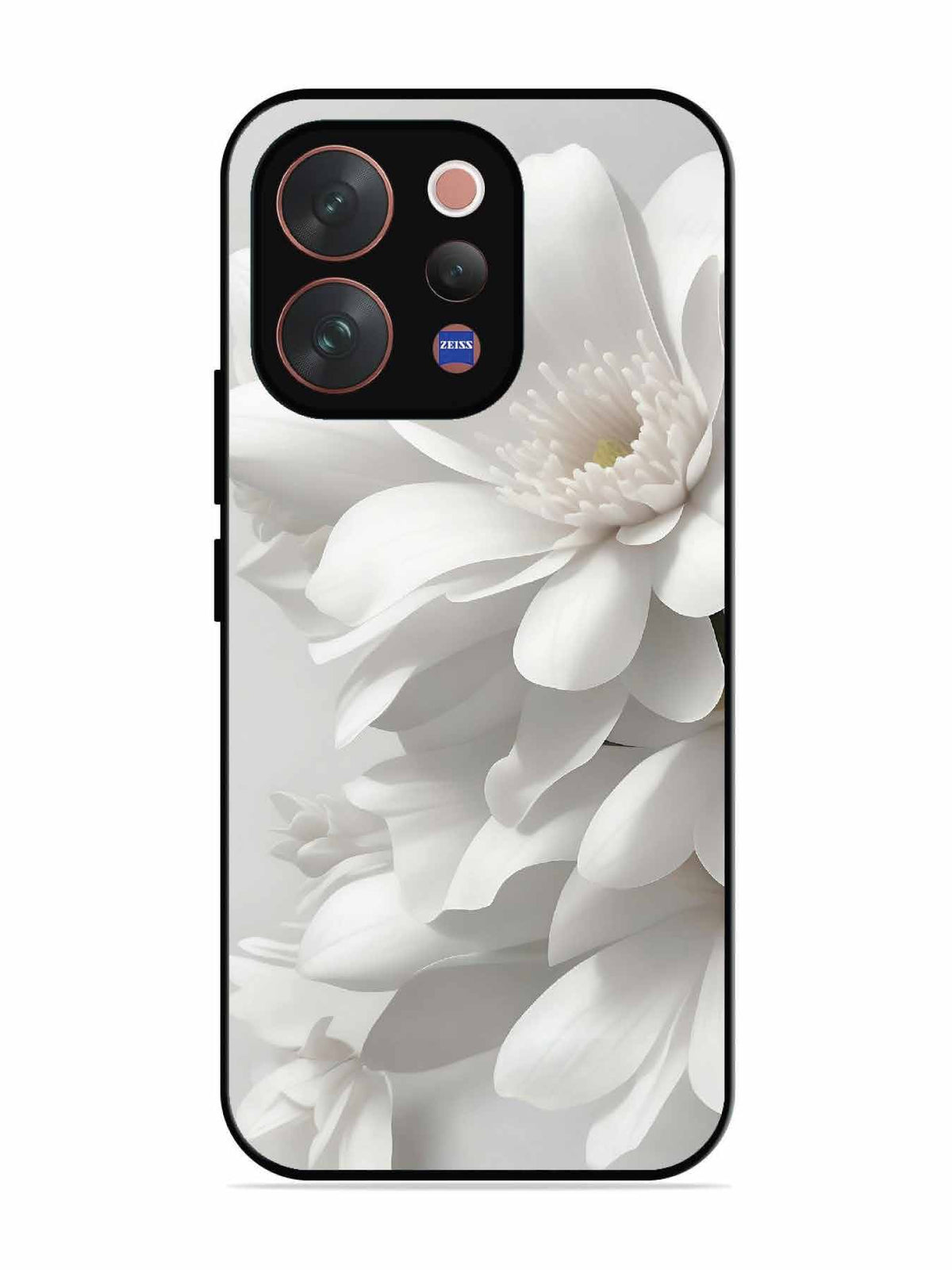 Vivo V70 5G Soft Focus Purity white Flower