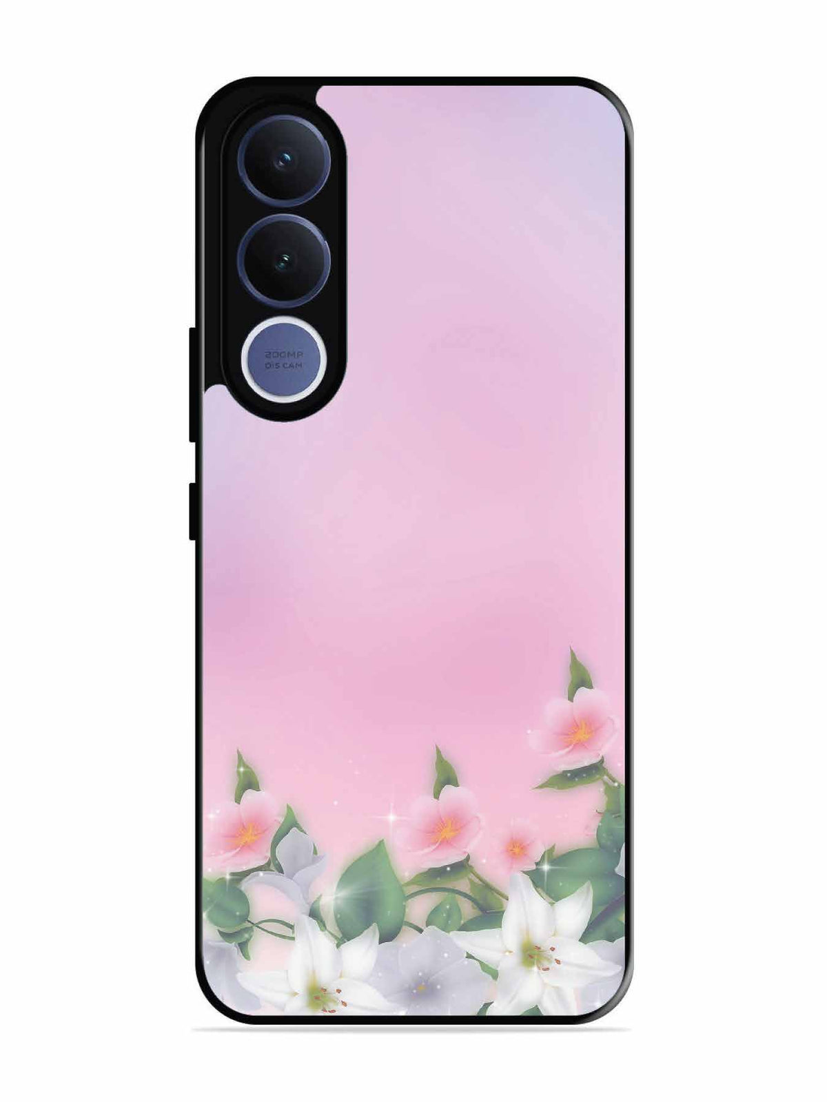 Vivo V70 fe Pink Floral Elegance