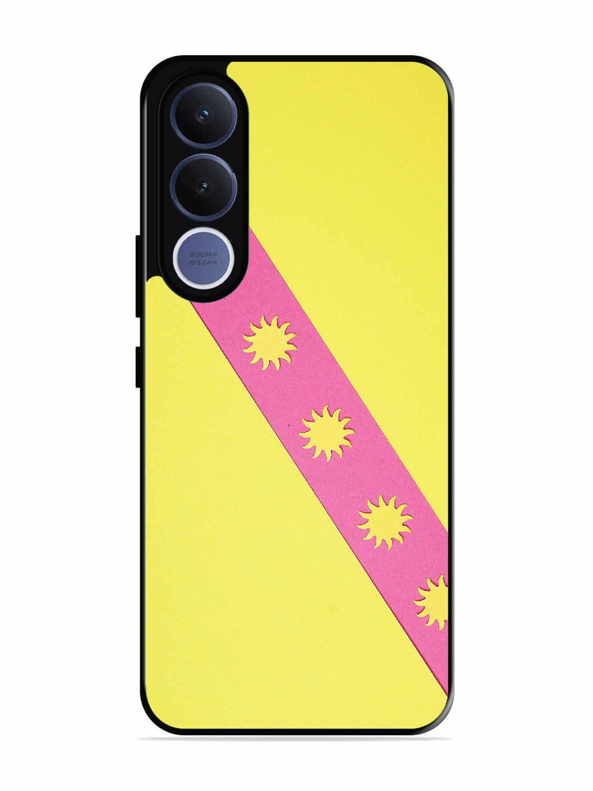 Vivo V70 fe Pick Strip on Yellow Colour
