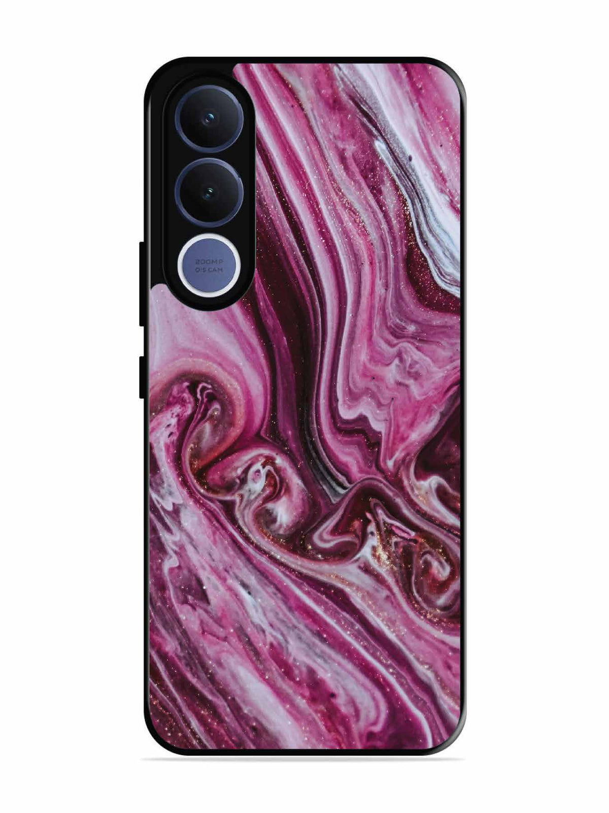 Vivo V70 fe Pink Flood Marble