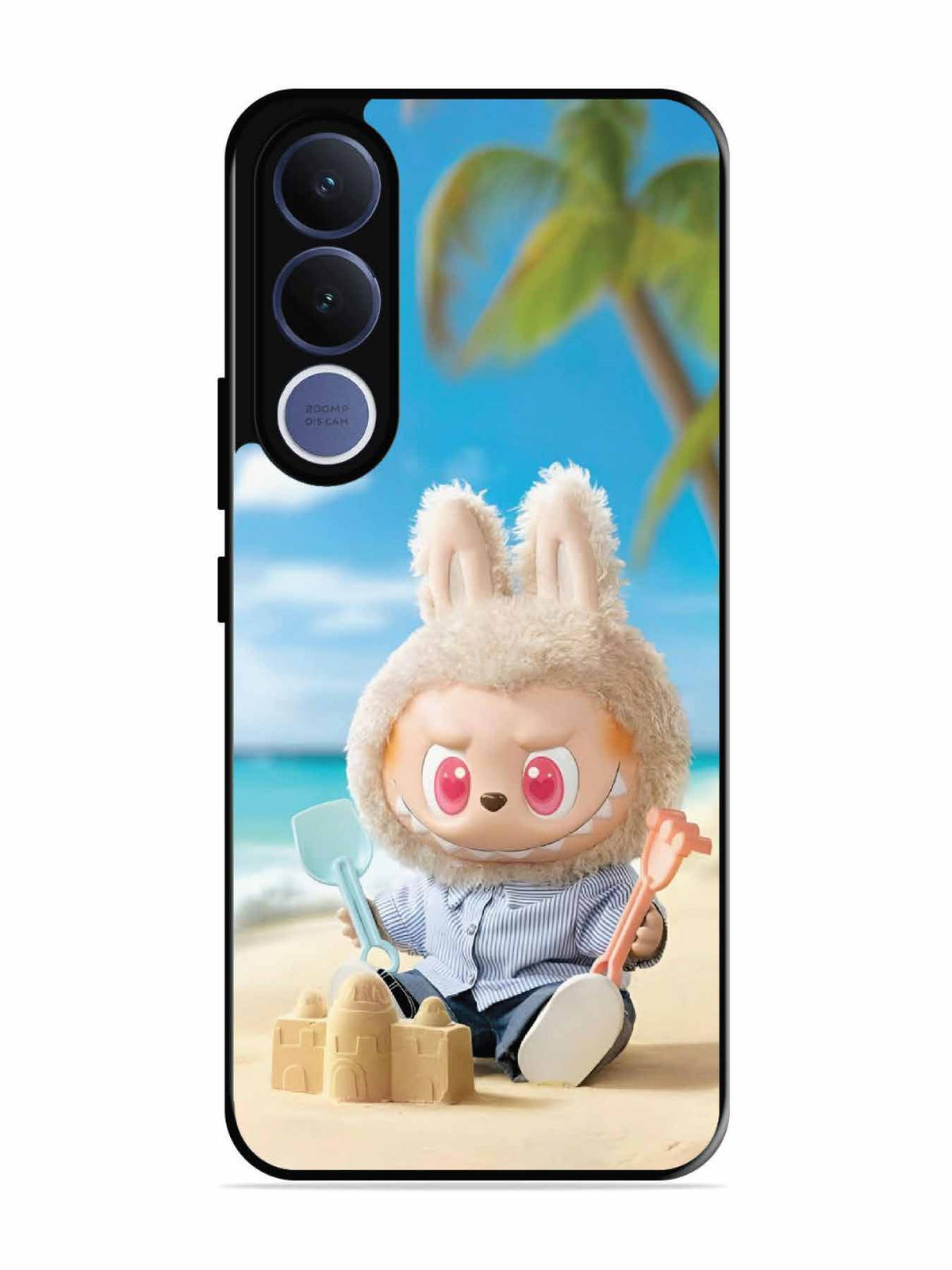 Vivo V70 fe Labubu at the Beach
