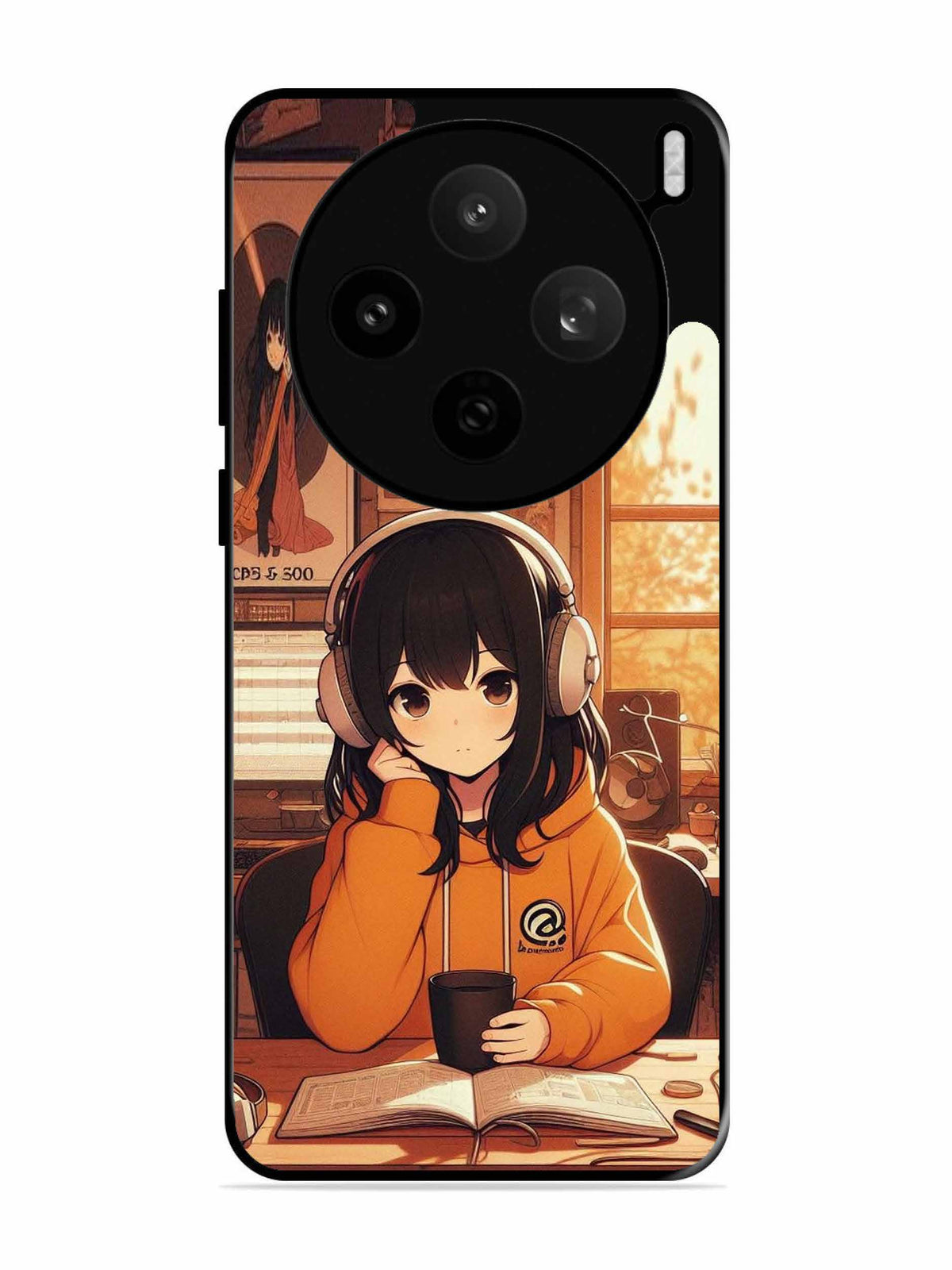 Vivo X200t Cute Girl listening Music