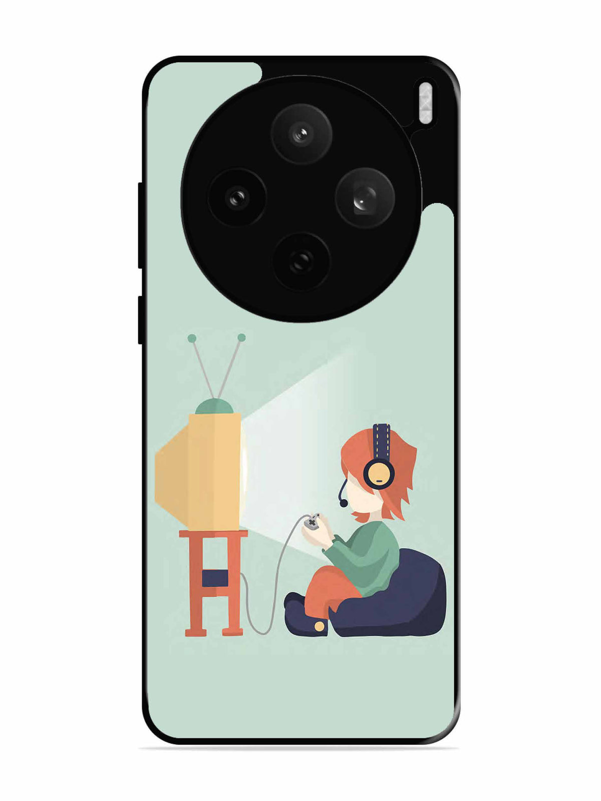 Vivo X200t Kid Playing Game