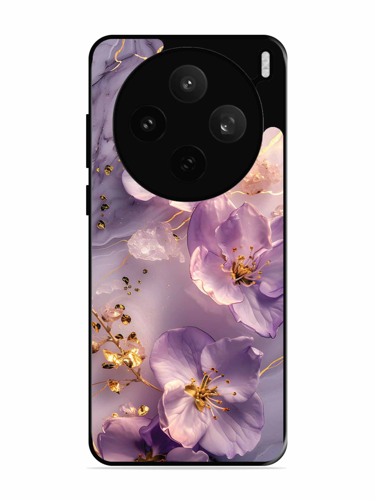 Vivo X200t Orchid with Golden Safron