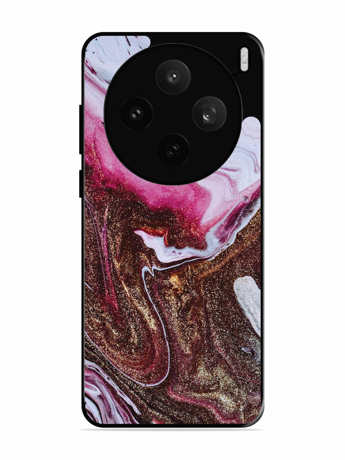 Vivo X200t Elegant Rose & Gold Marble
