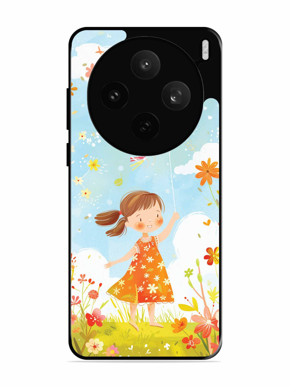 Vivo X200t Little Girl Kite Flying