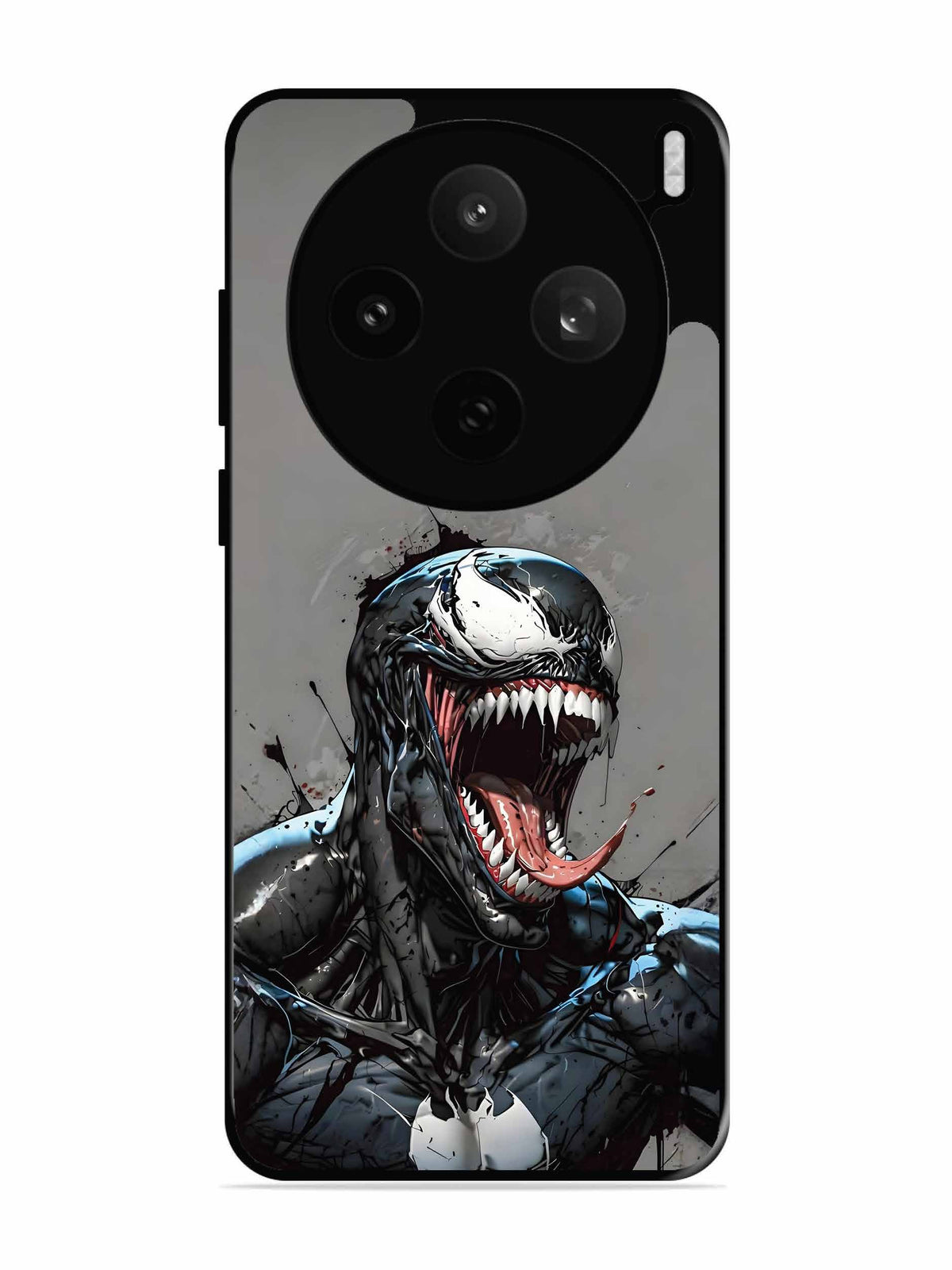 Vivo X200t Venom Symbiote Grin Art