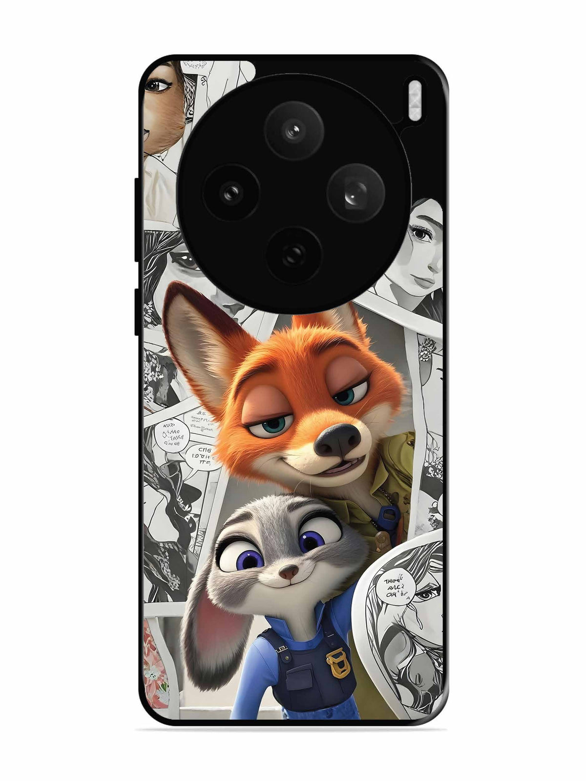 Vivo X200t Cute Nick wilde and judy hopps