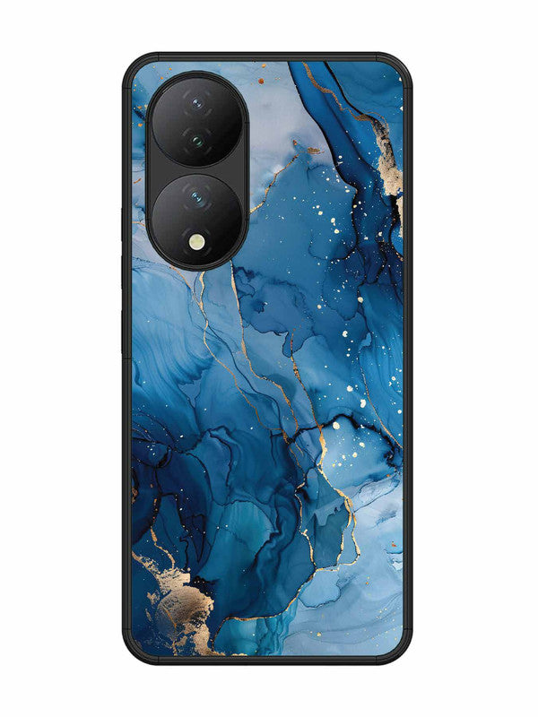 Vivo Y100 5G Oceanic Pattern with Golden Sprinkles
