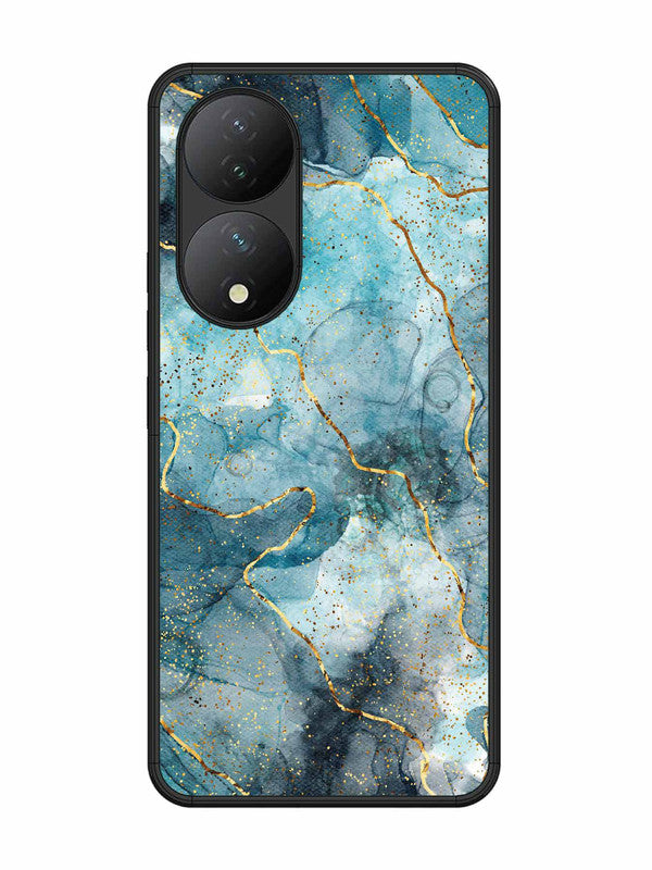 Vivo Y100 5G Oceanic Golden Strip Marble