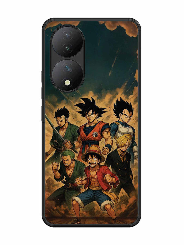 Vivo Y100 5G OnePiece n Dragon Ball Z in one team