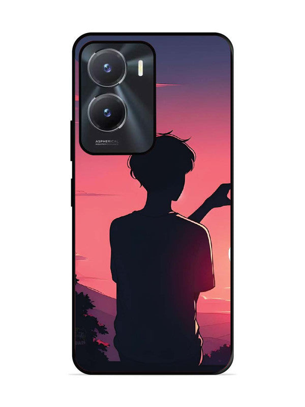 Vivo Y16 Love Heart with Hand Boy