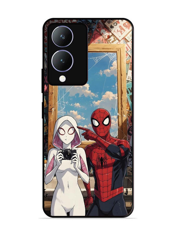 Vivo Y17s Spiderman and Spiderwoman