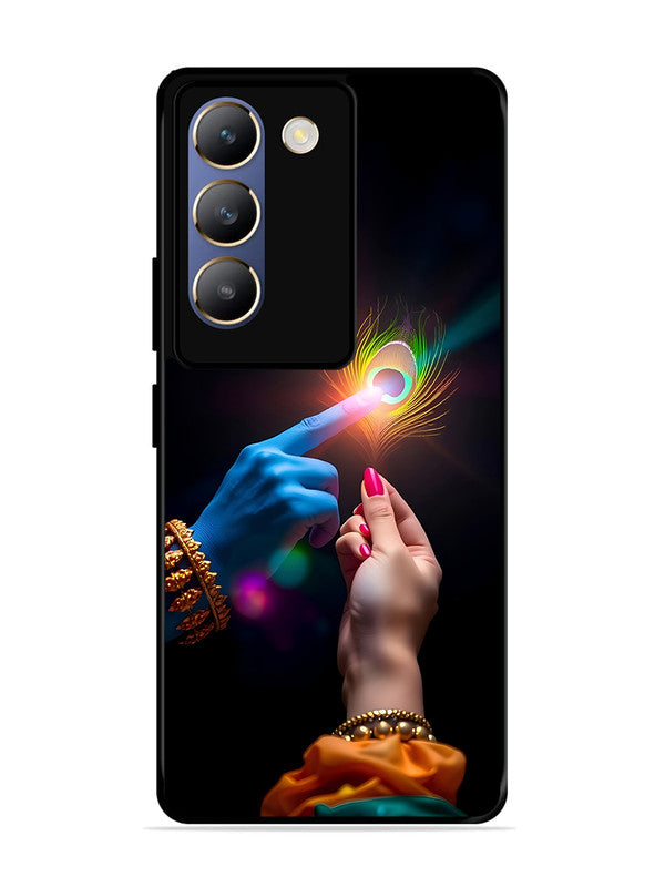 Vivo Y200E 5G Radha Krishna touching feather