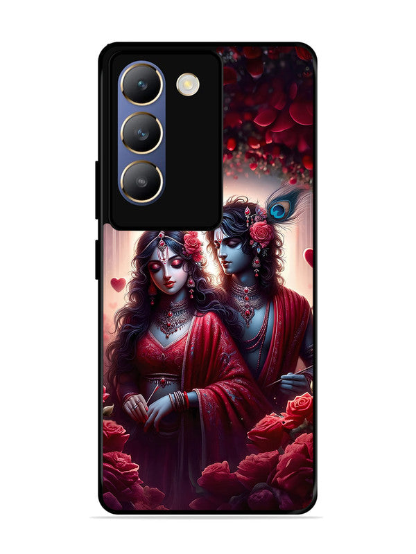 Vivo Y200E 5G Couples in Red theme like Radha Krishna