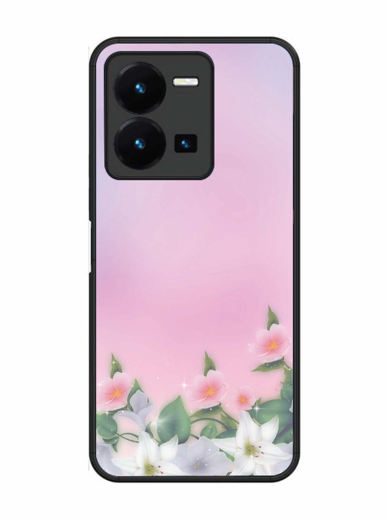 Vivo Y27 Pink Floral Elegance
