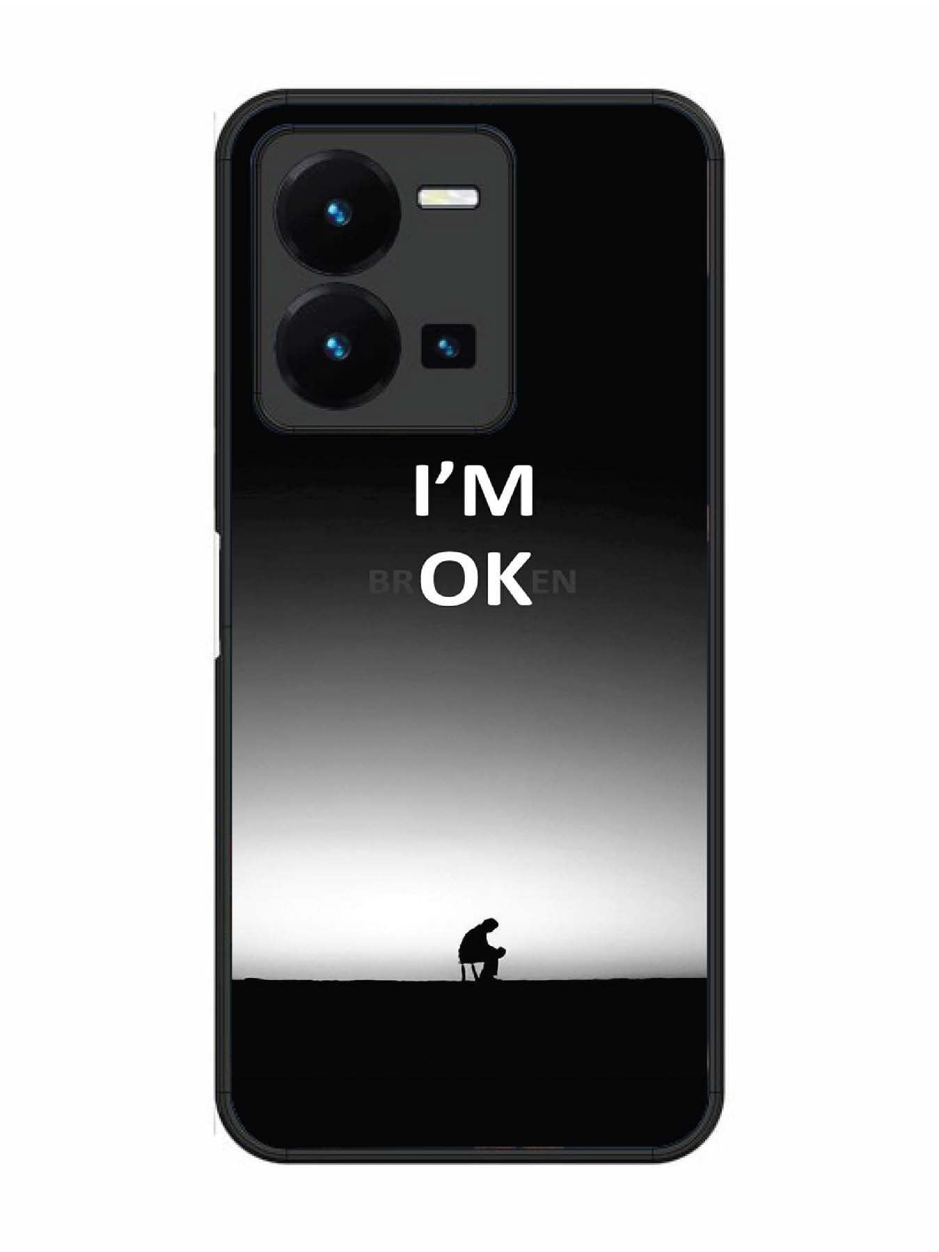 Vivo Y27 I'm Broken A man on Chair Alone