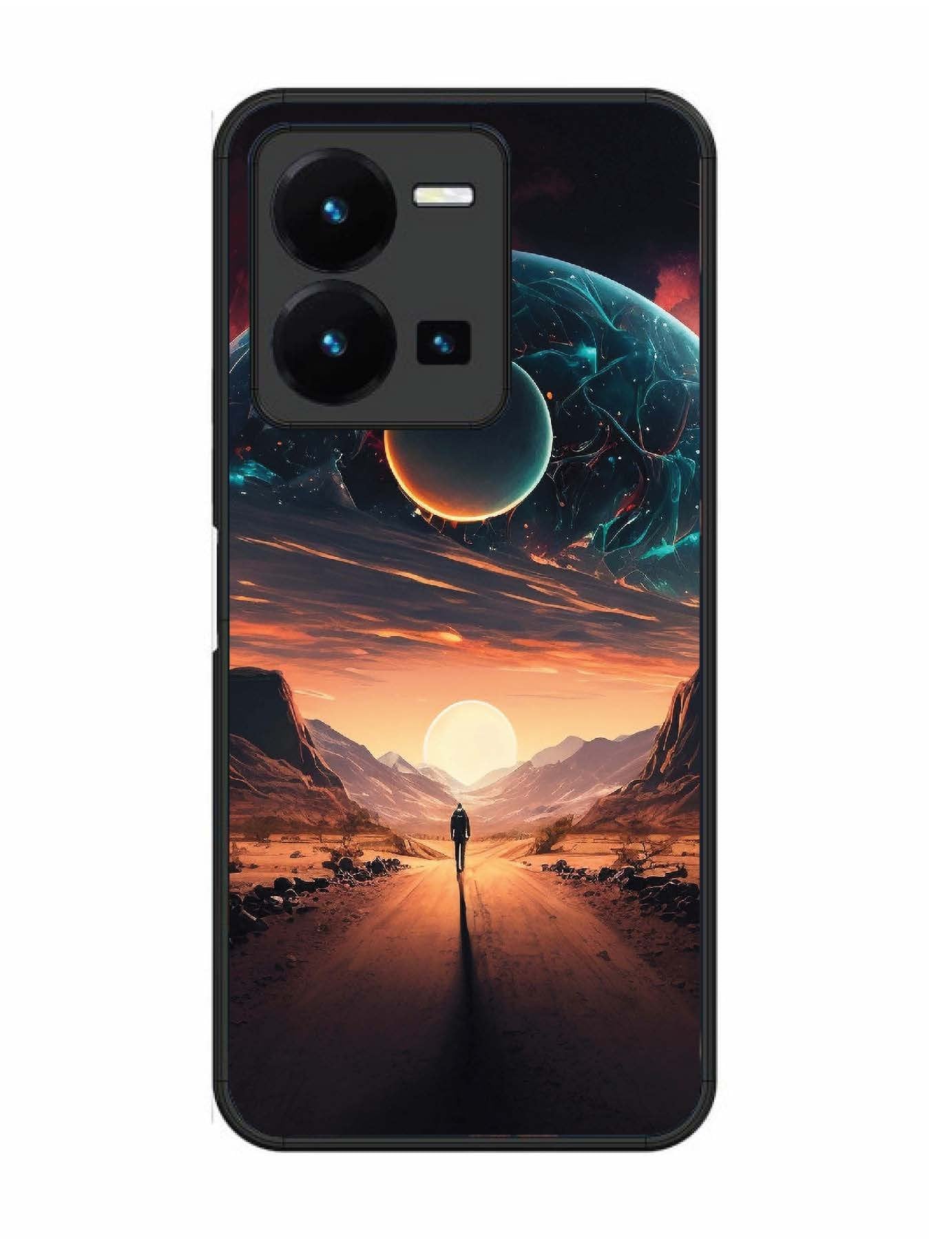 Vivo Y27 Sunset with space scene