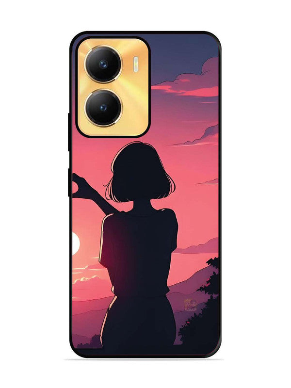 Vivo Y56 5G Love Heart with Hand Girl