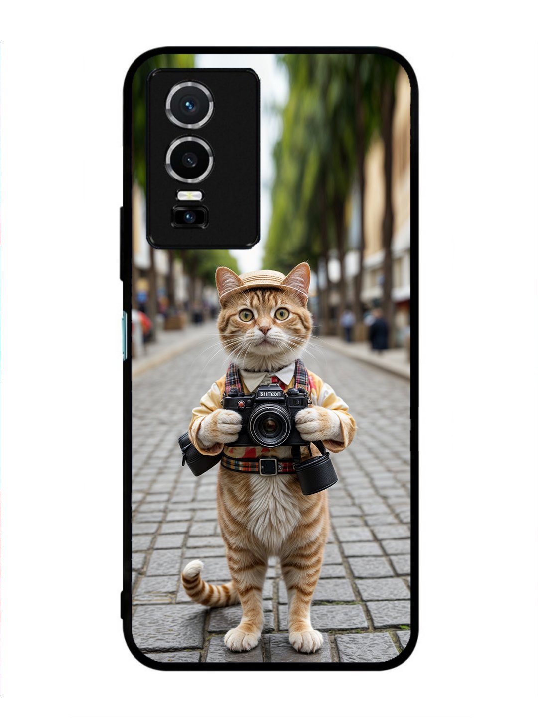 Vivo Y76 5G Cat as Cameraman
