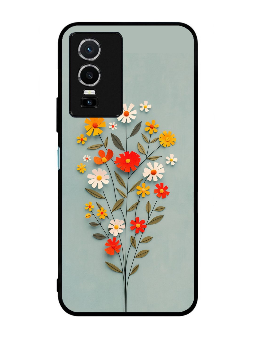 Vivo Y76 5G Paper Flowers