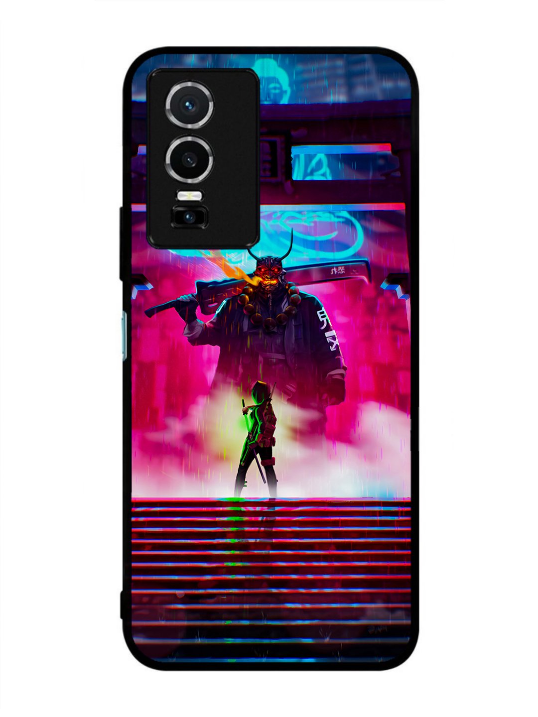 Vivo Y76 5G Cyberpunk Yokai Monster