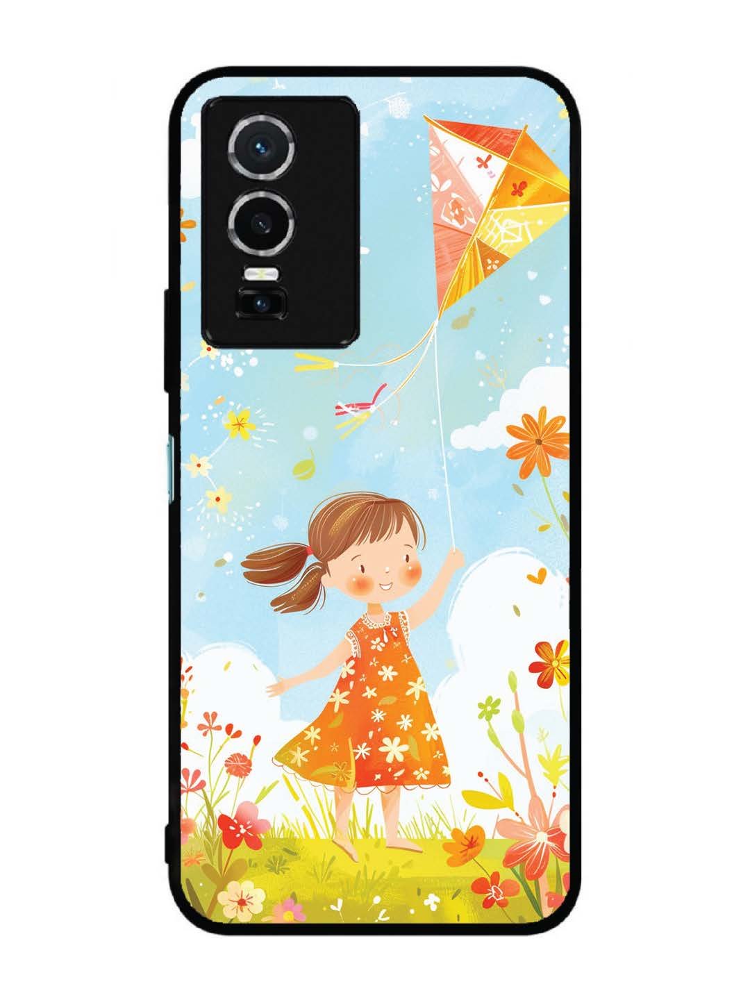Vivo Y76 5G Little Girl Kite Flying