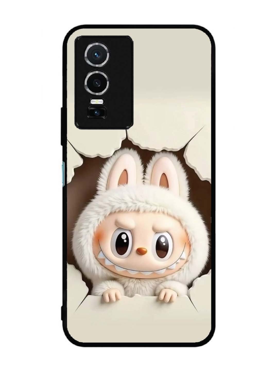 Vivo Y76 5G Labubu from Cracked Wall