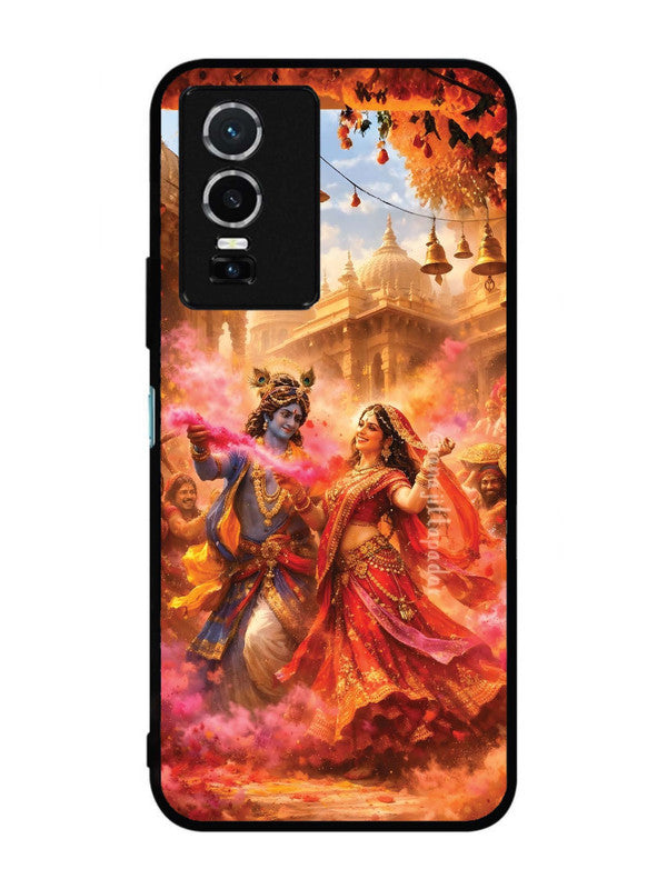 Vivo Y76 5G Radha Krishna Playing Holi