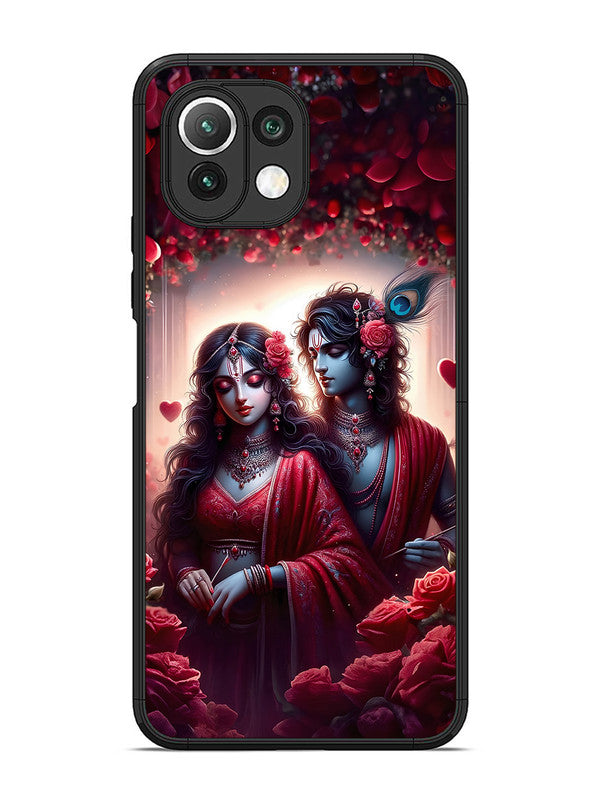 XIAOMI MI 11 Lite Couples in Red theme like Radha Krishna