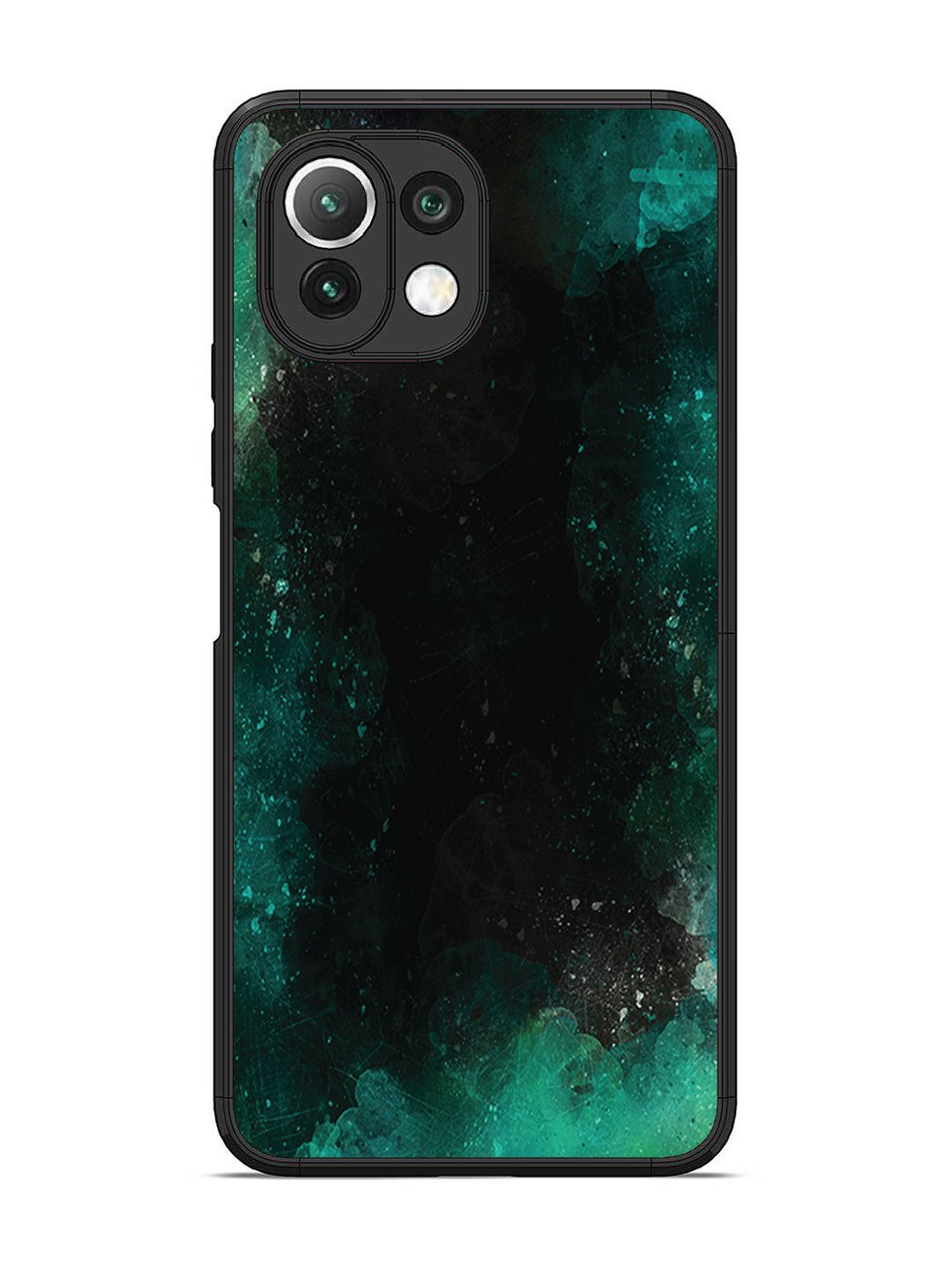 XIAOMI MI 11 LITE Dark Black And Green Forest