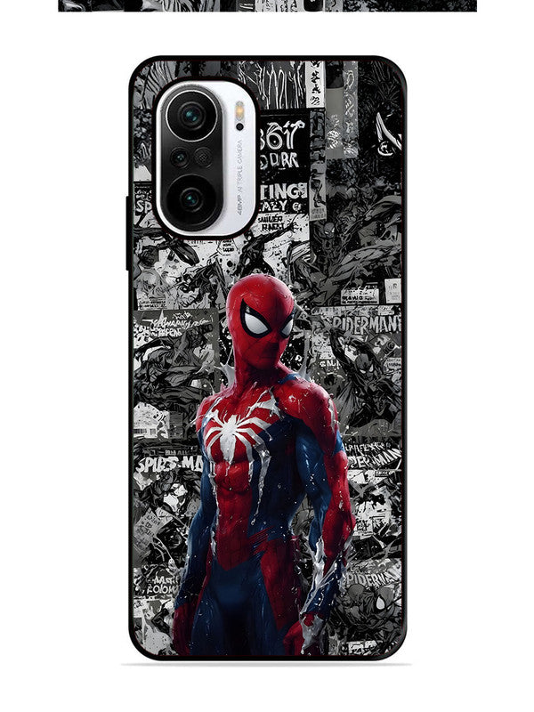 XIAOMI MI 11x 5G Spiderman Highlighted on News Paper