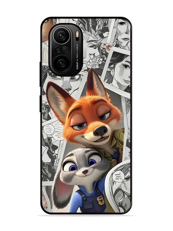 XIAOMI MI 11X Pro 5G Cute Nick wilde and judy hopps