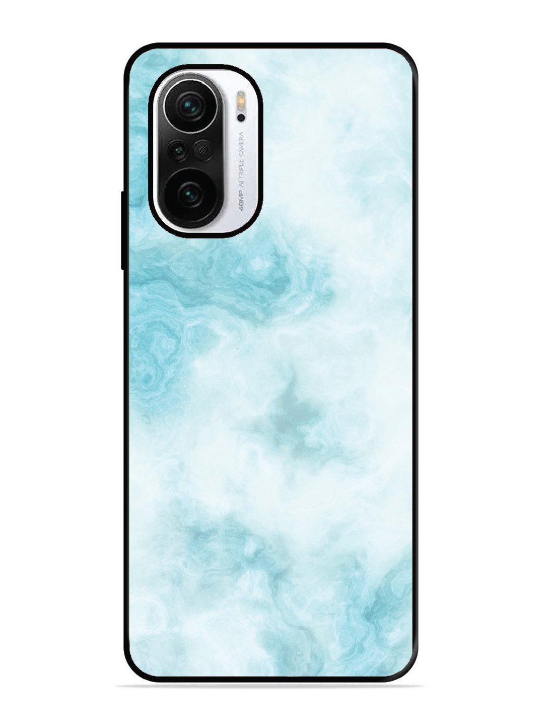 XIAOMI MI 11X 5G Light Blue with White Ocean Marble