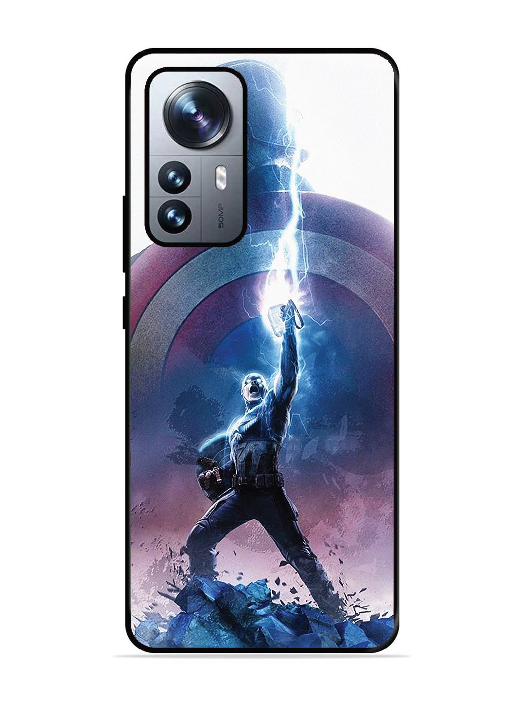 XIAOMI MI 12 PRO 5G captain-america-thor-hammer-lightning