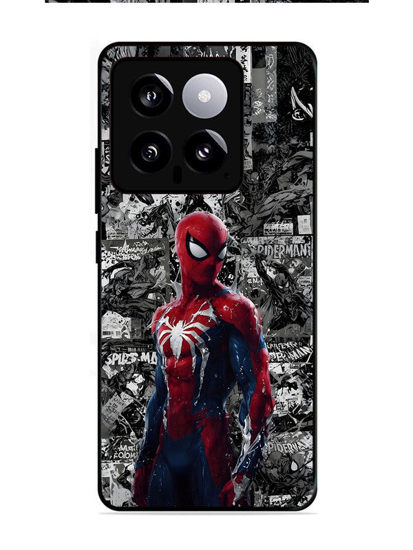 XIAOMI MI 14 5G Spiderman Highlighted on News Paper