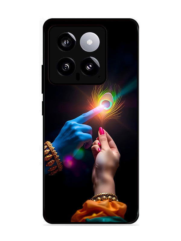 XIAOMI MI 14 5G Radha Krishna touching feather