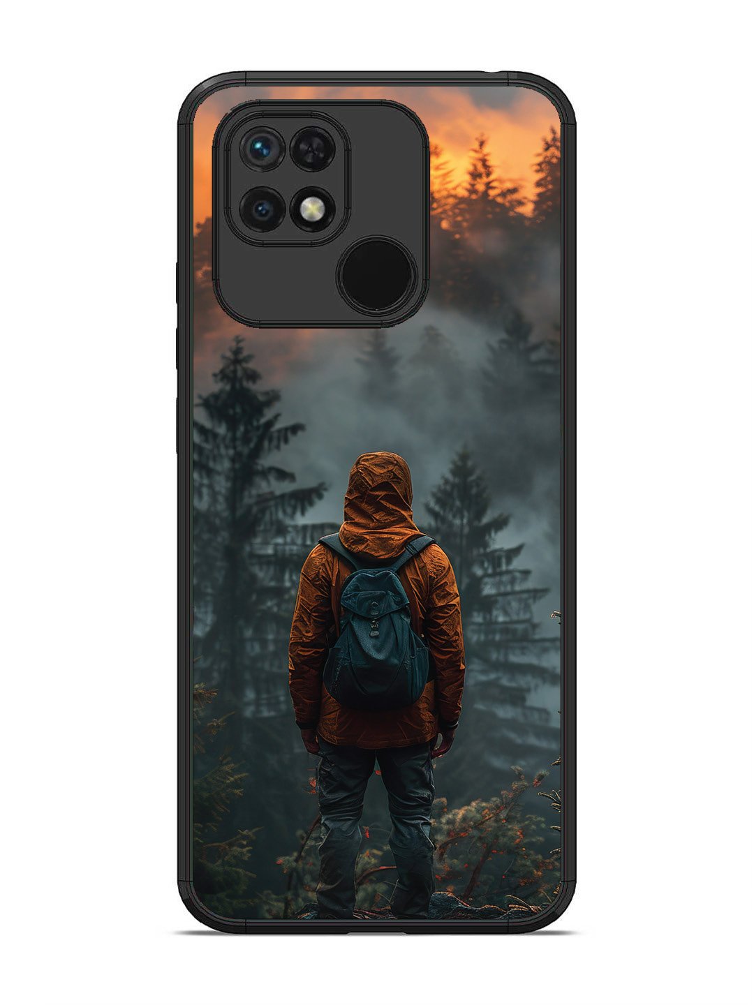 Xiaomi Redmi 10 Alone in Forest