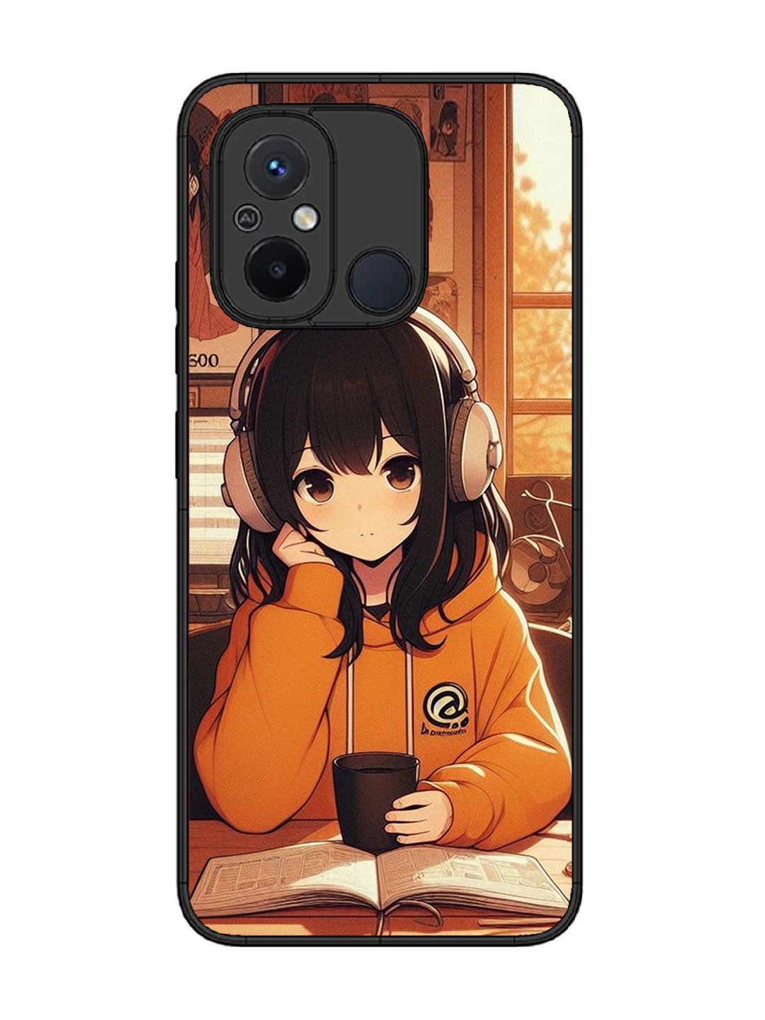 Xiaomi Redmi 12C Cute Girl listening Music