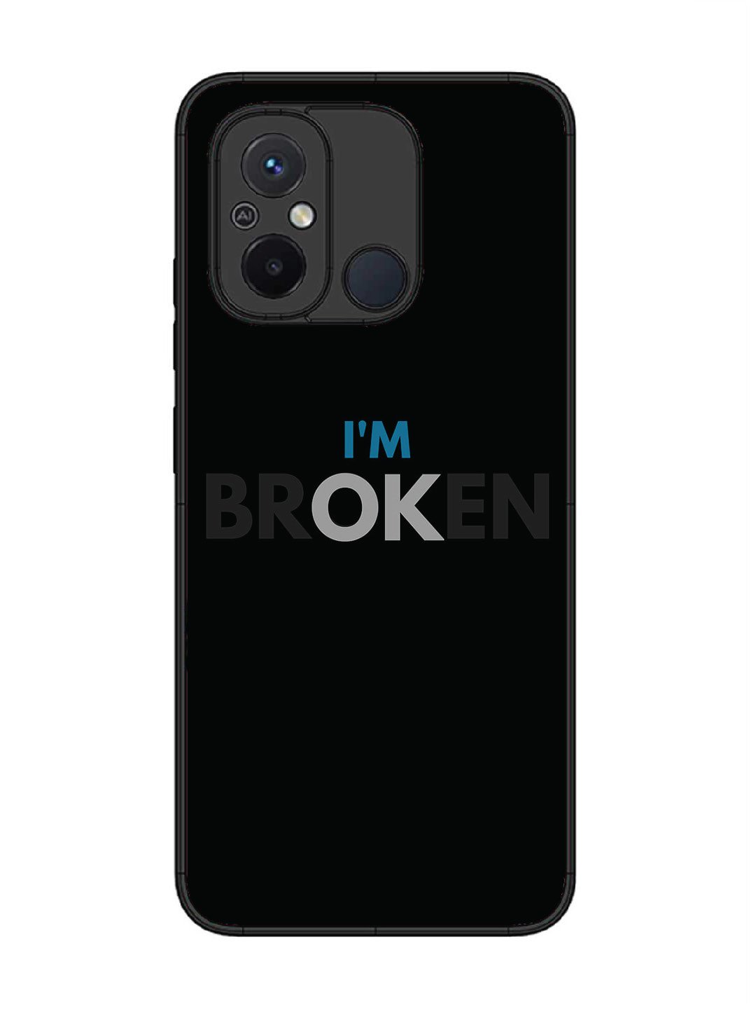 Xiaomi Redmi 12C I'm Broken Dark Theme