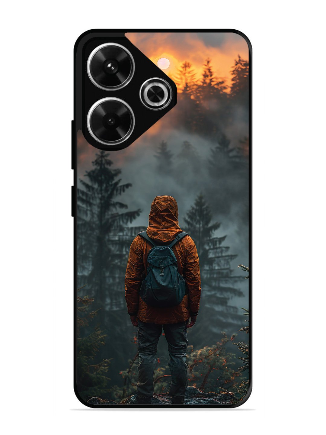 Xiaomi Redmi 13 5G Alone in Forest