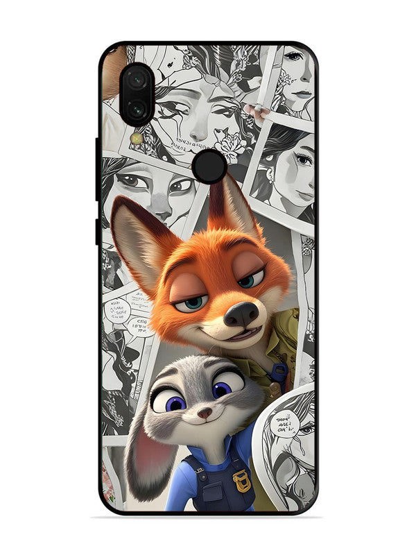 XIAOMI Redmi 7 Cute Nick wilde and judy hopps