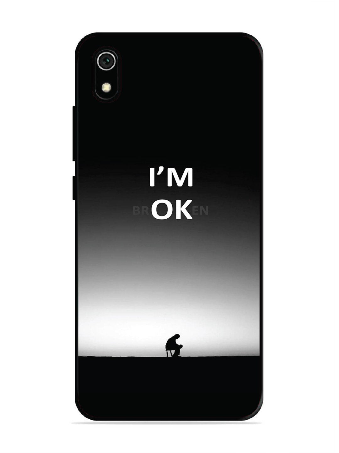 Xiaomi Redmi 7A I'm Broken A man on Chair Alone
